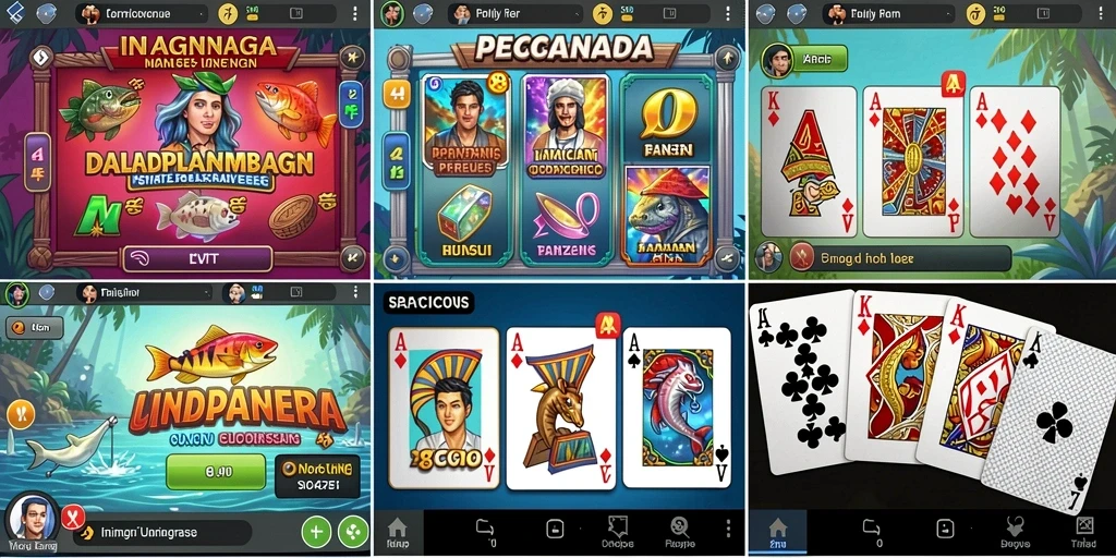 Tampilan awal yang menarik dengan pilihan karakter yang beragam.