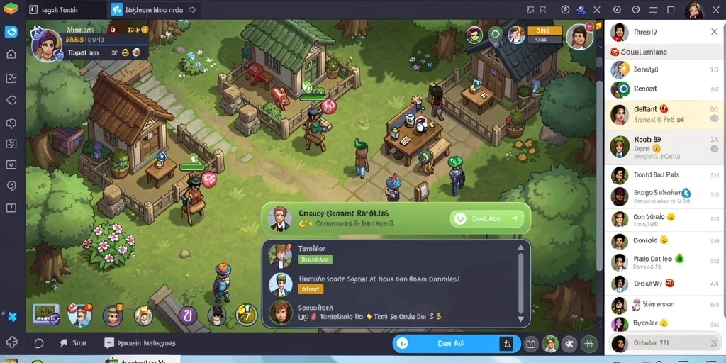 Screenshot menampilkan level petualangan yang menantang.