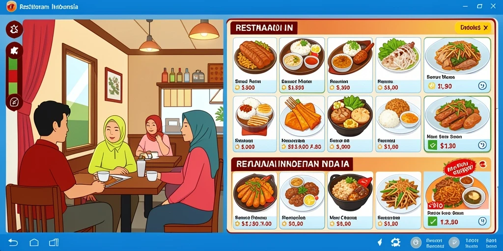Tangkapan layar menampilkan momen seru dalam permainan.
