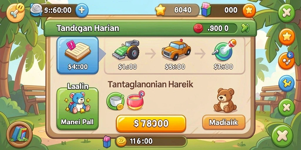 Tampilan antarmuka utama MAINDUIT yang menarik.