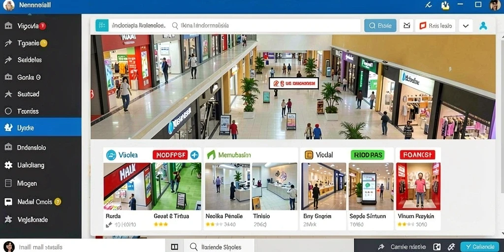 Screenshot menampilkan tampilan menu utama yang menarik.