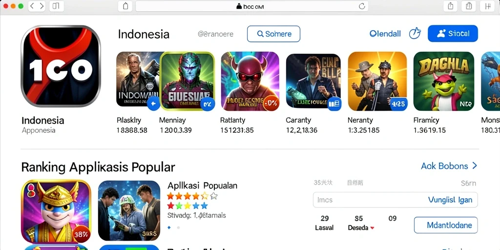 Antarmuka pengguna yang intuitif dan menarik.