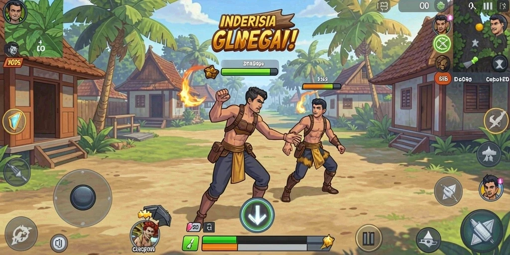 Tampilan antarmuka yang user-friendly dan menarik.