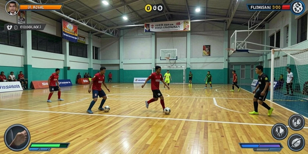 Tangkapan layar menampilkan antarmuka utama yang menarik.